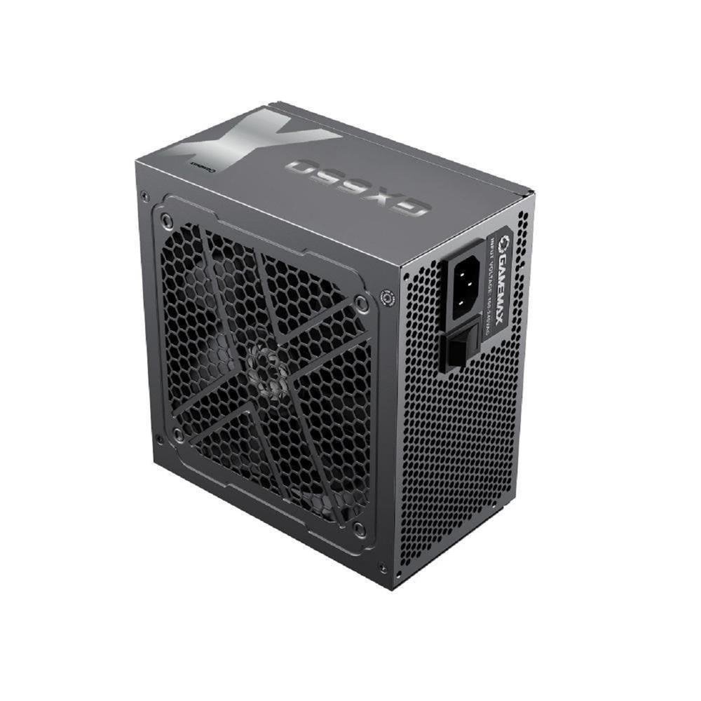Fonte de Alimentação Gamemax GX650 Modular 80 Plus Gold Black