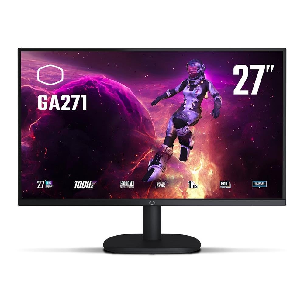 Monitor Gamer Cooler Master 27" Ga271 2K Wqhd 100Hz Hdmi/Dp