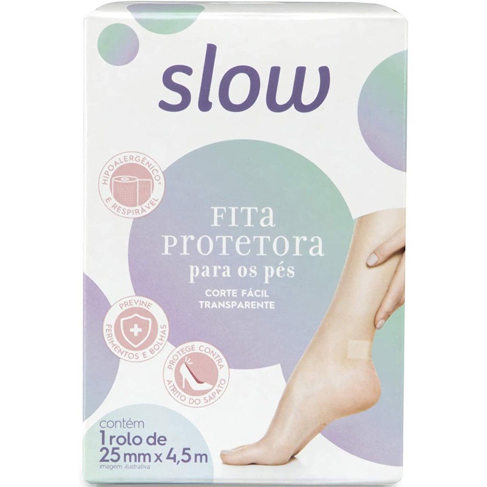 Fita Protetora Pes Slow 25mm X 4,5m