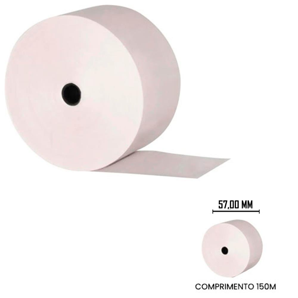 Bobina Térmica 57x150 Caixa Com 5