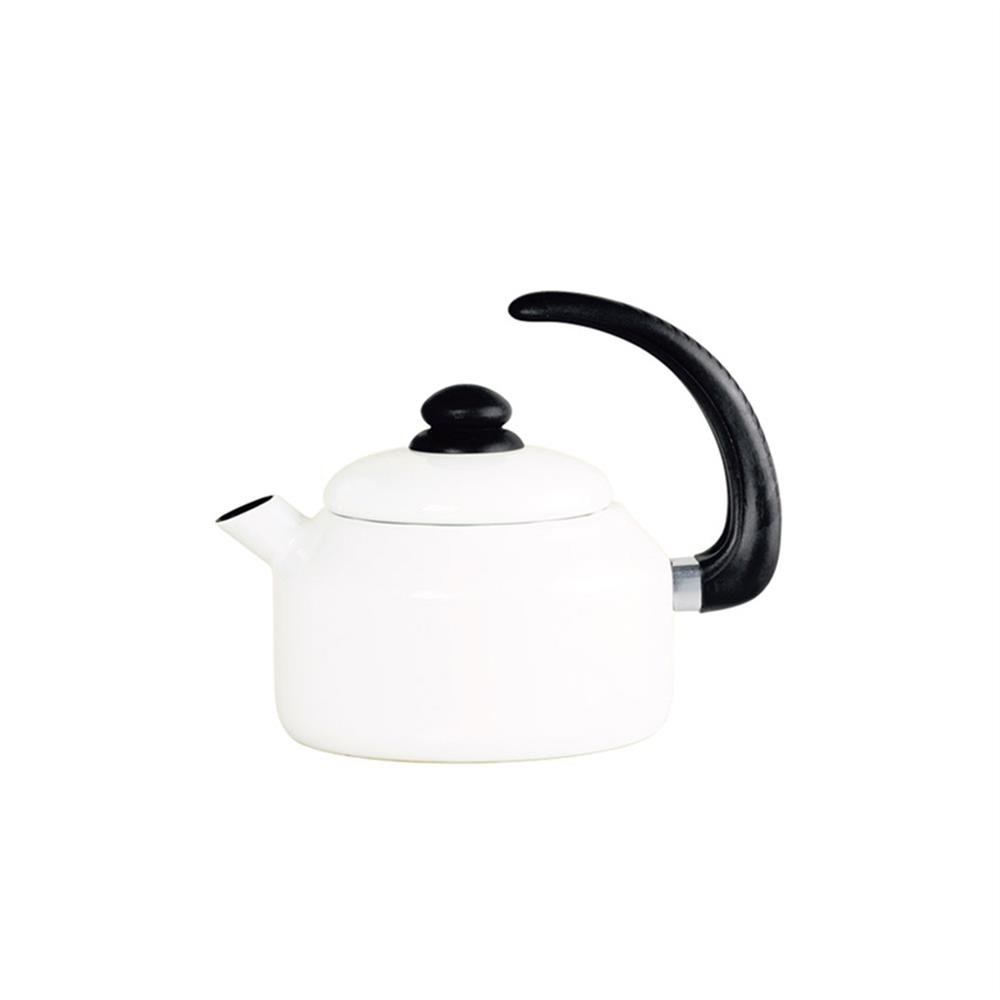 Chaleira Esmaltada 14/41,5L Baquelite Branca Ewel C2