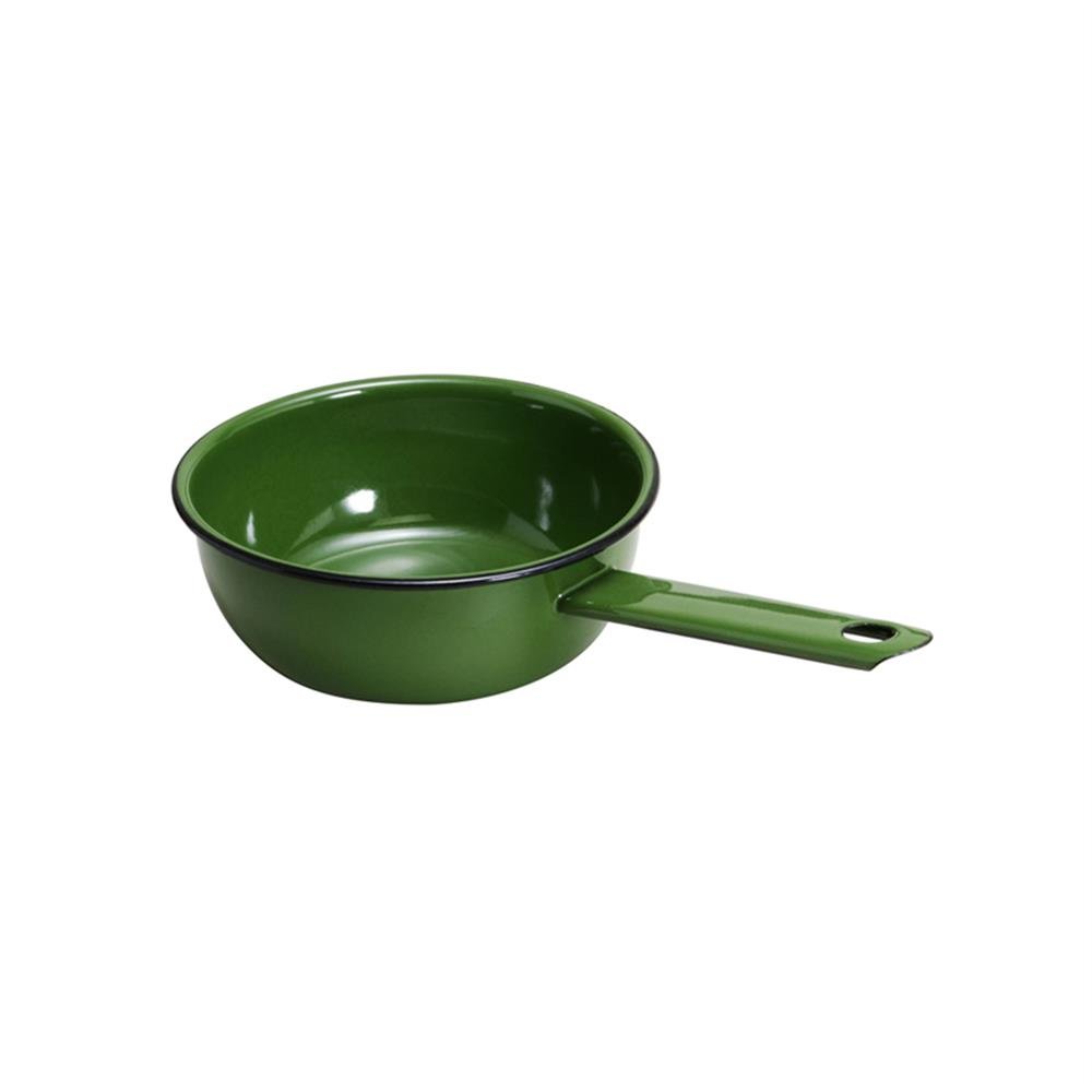 Papeiro Esmaltado 16/1,1L Cabo Tradicional Verde Metallouça C4