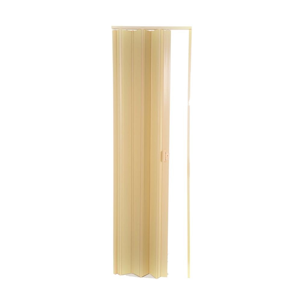 Porta Sanfonada Pvc 90Cm Bege Belplast