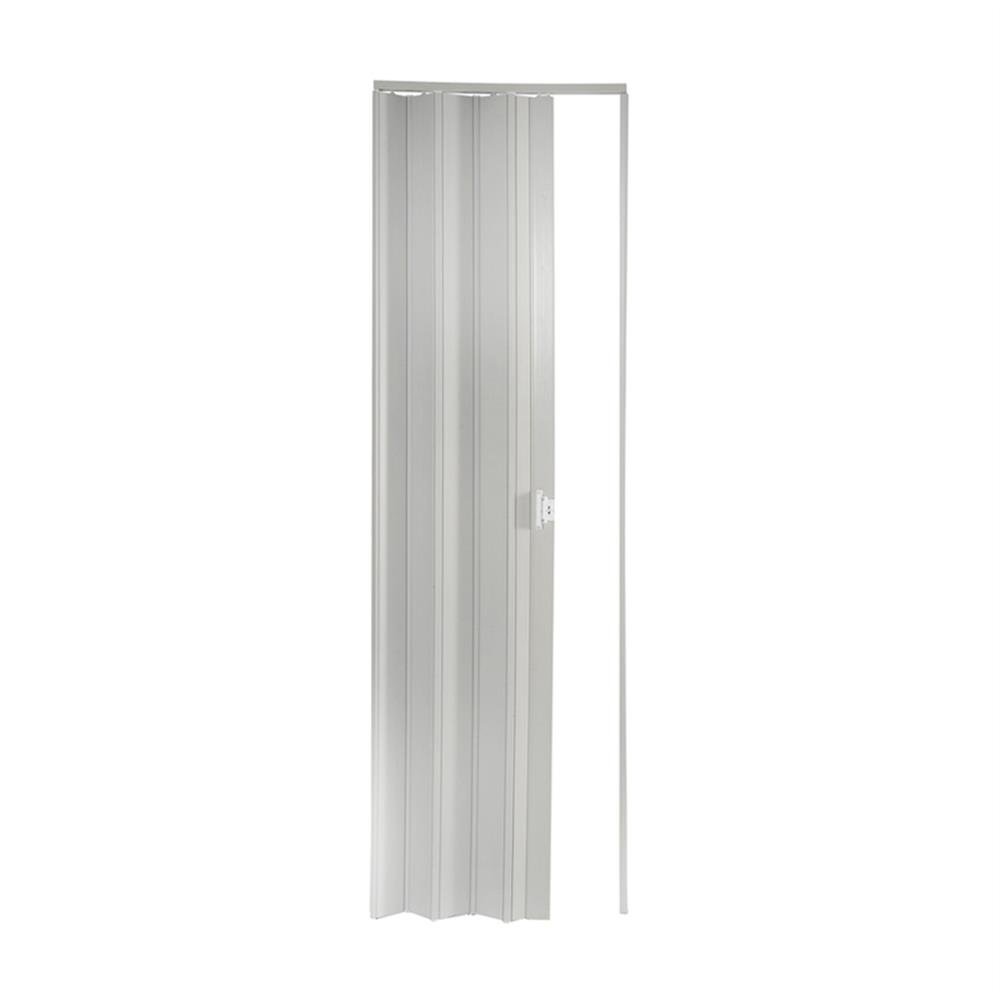 Porta Sanfonada Pvc 60Cm Cinza Belplast
