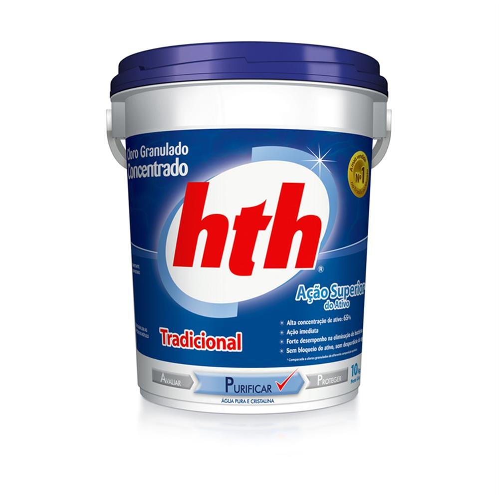 Cloro Granulado Tradicional 10KG Hth.