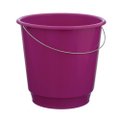 Balde Plastico 15L C/Alça Frisado