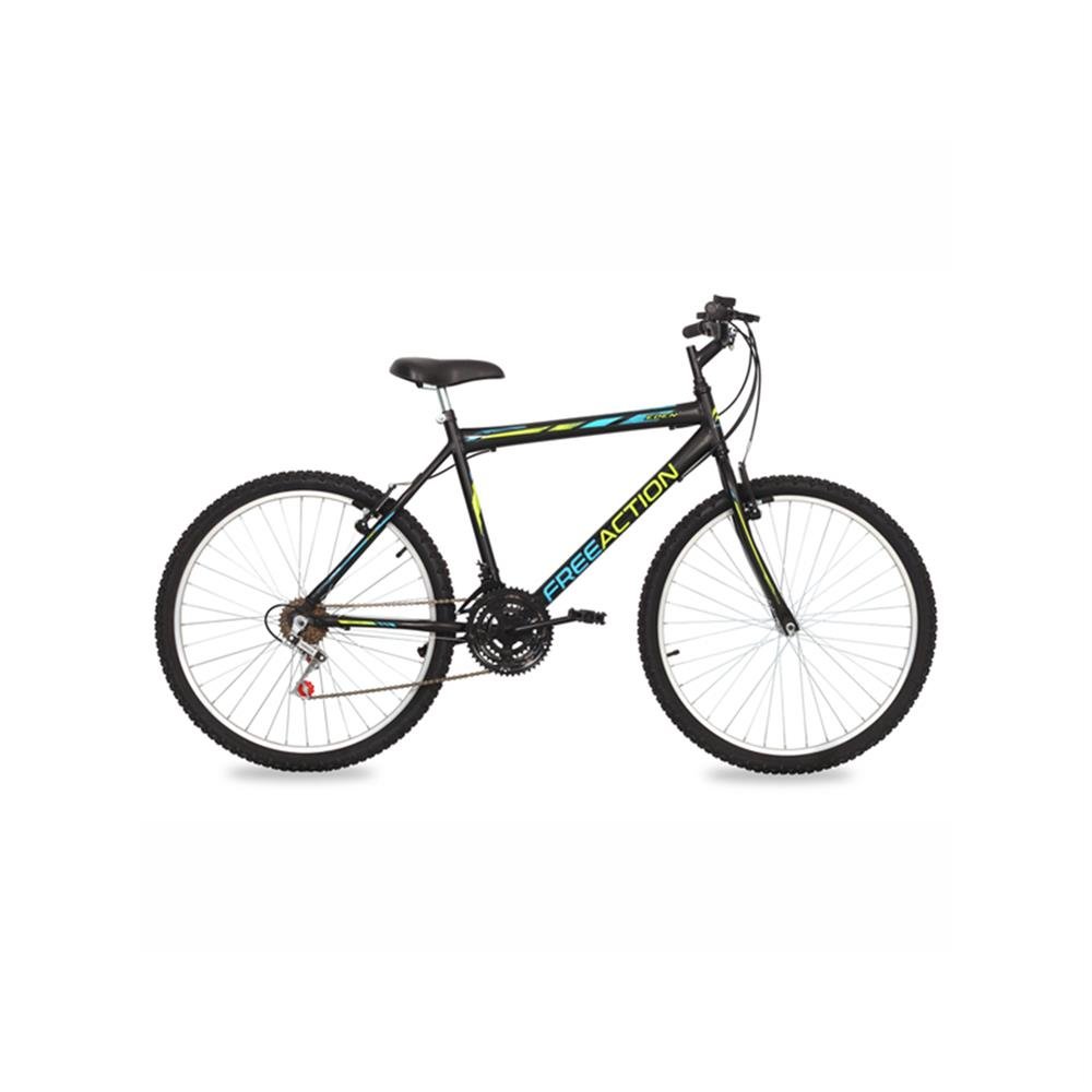 Bicicleta Aro 26 Éden Preta Free Action
