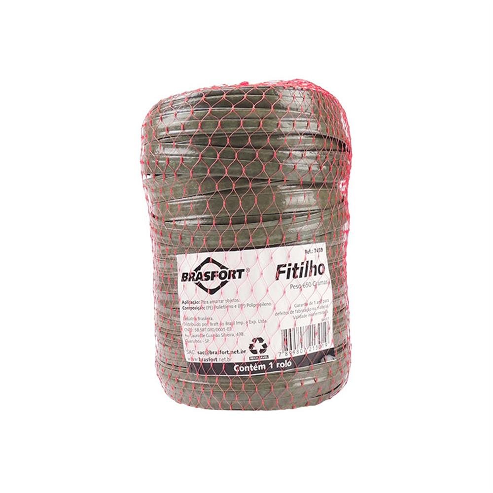 Fitilho Nylon Verde Virgem N10 650G Brasfort