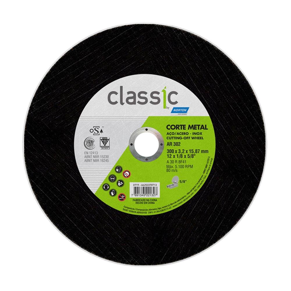 Disco Corte 12X1/8X5/8 Classic Norton