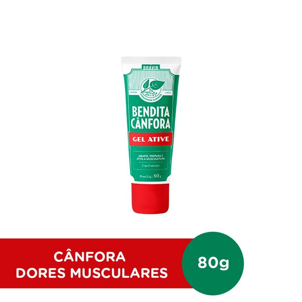 Cânfora Gel Ative Bendita 80g