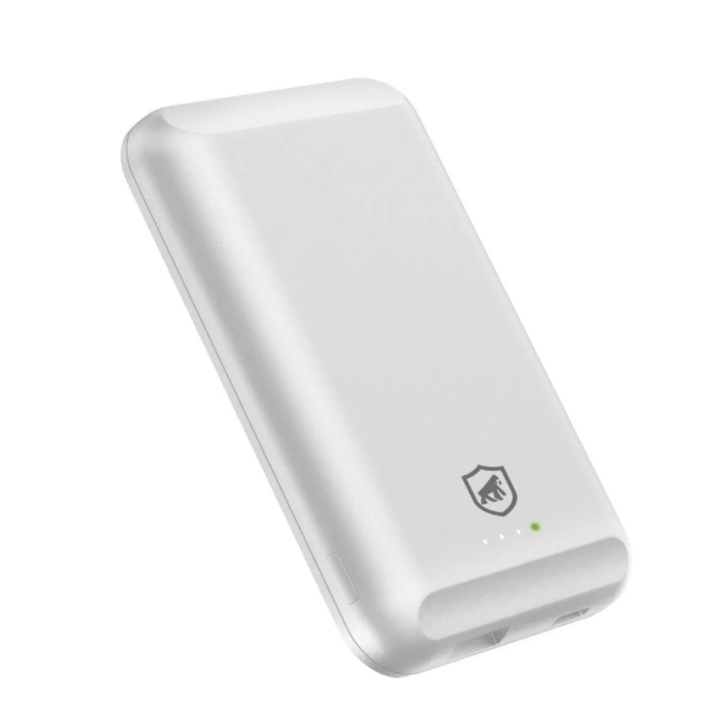 Carregador Portátil Nano Snap Wireless - Branco