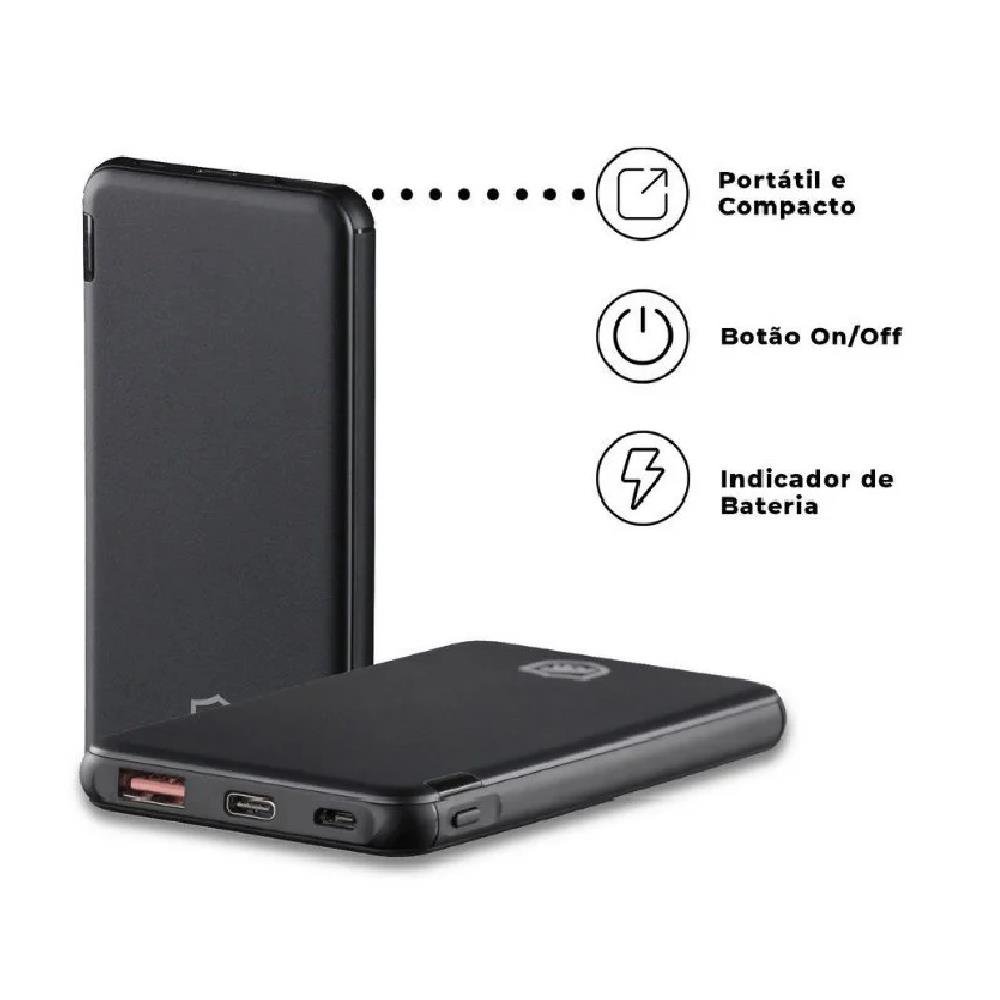 Carregador Portátil Powerfast 10.000 Mah