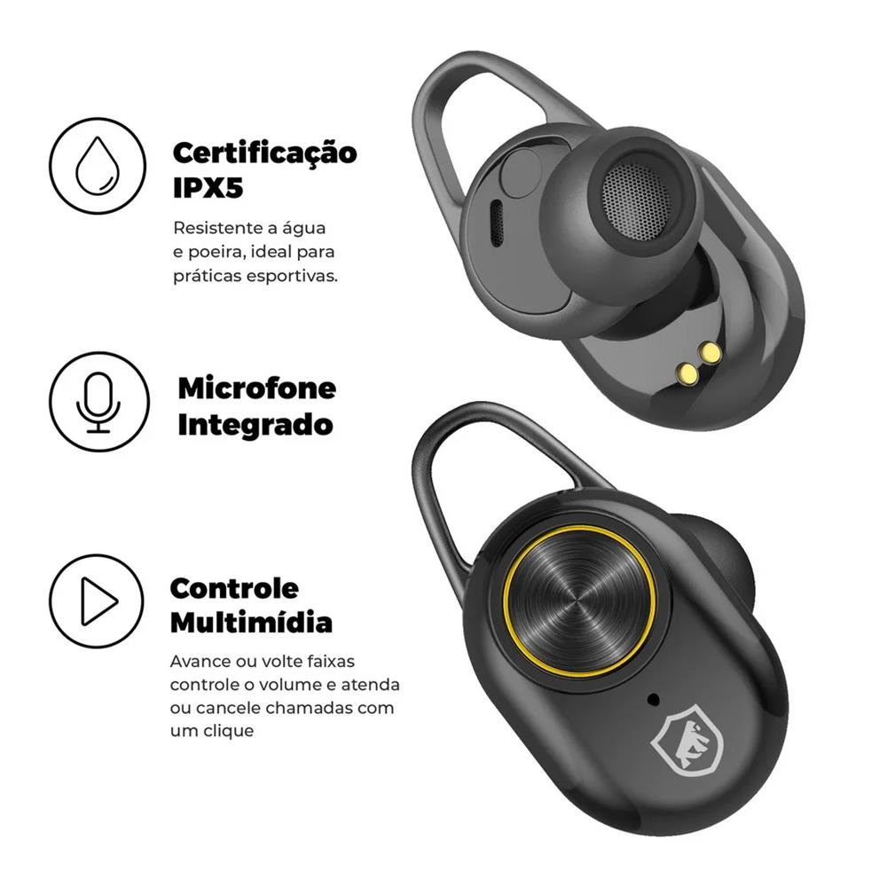 Fone De Ouvido Bluetooth Gorila Buds