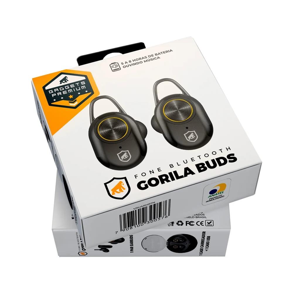 Fone De Ouvido Bluetooth Gorila Buds