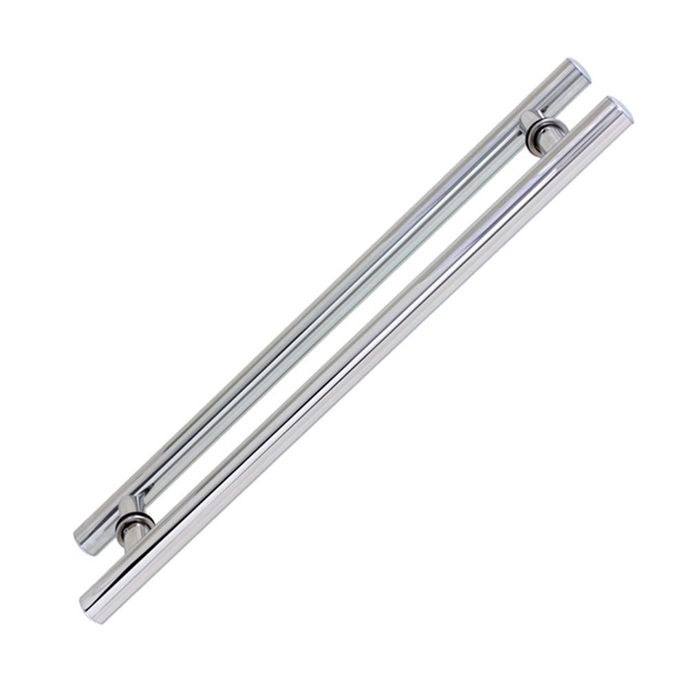 Puxador Porta Tubo Inox Duplo 1"X40x30