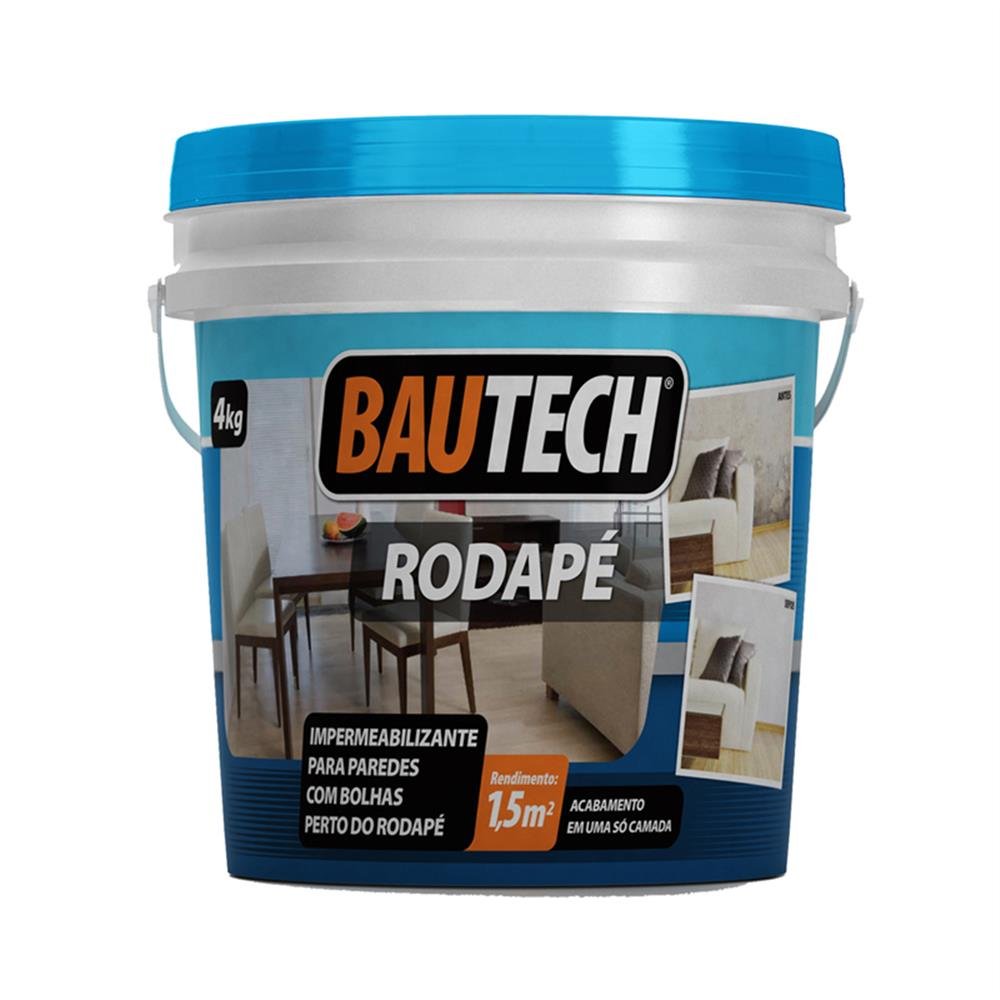 Impermeabilizante Parede/Rodape Bautech 4Kg