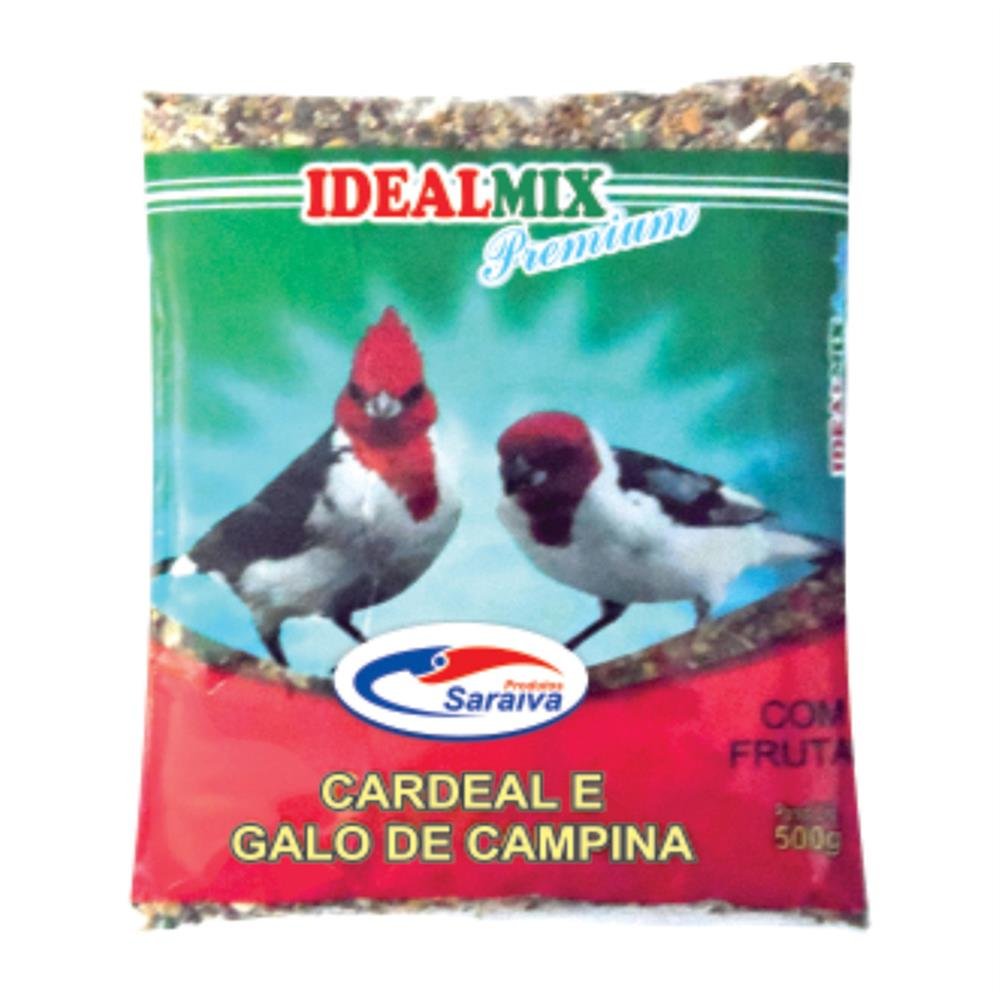 Ração Cardeal/Galo Campina 10X500g