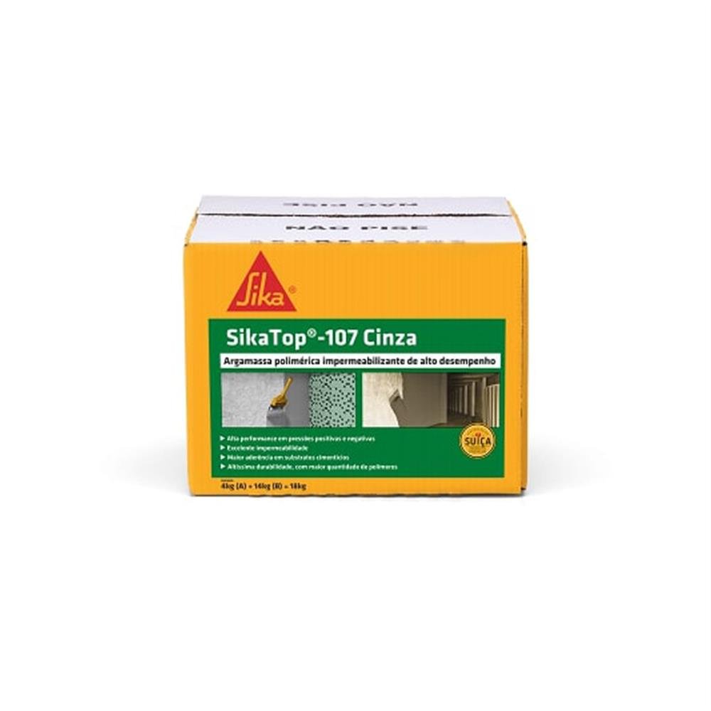 Impermeabilizante Caixa D"Água 18Kg Sikatop 107