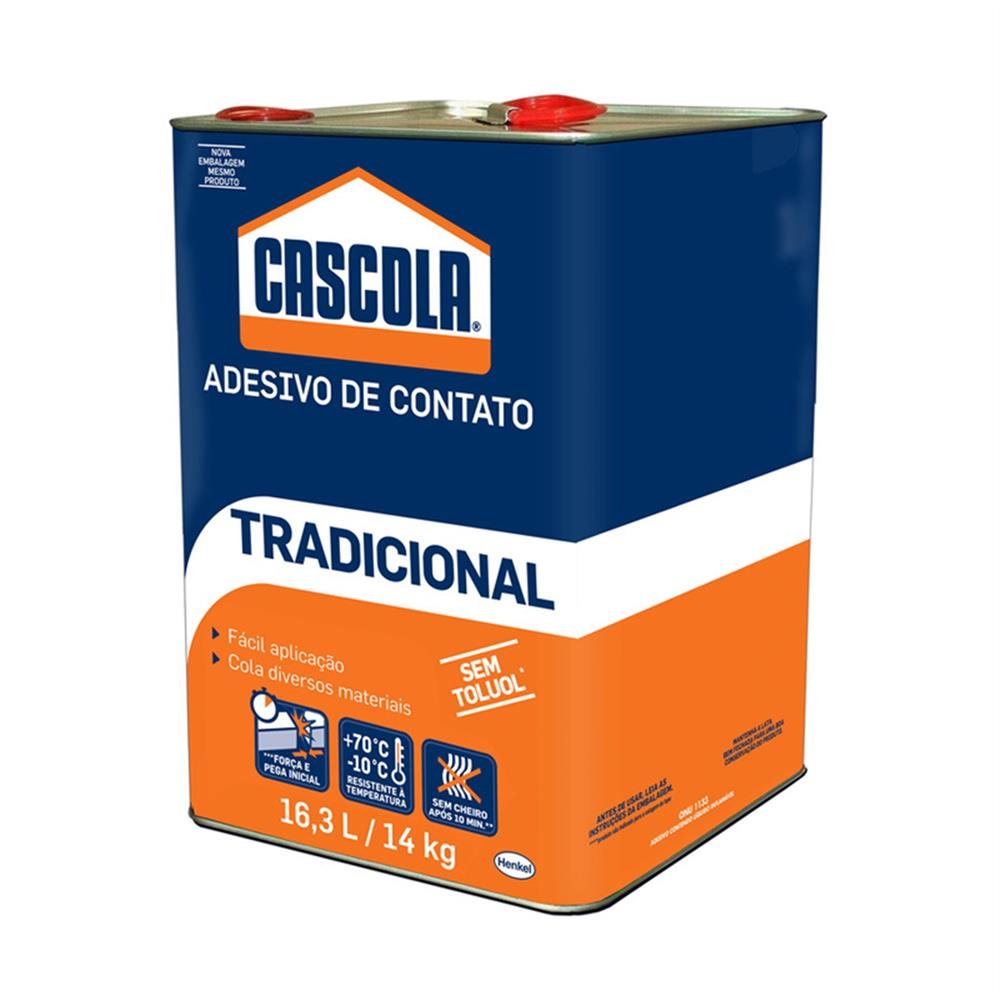 Cola Contato 14Kg=16,8L Tradicional Cascola