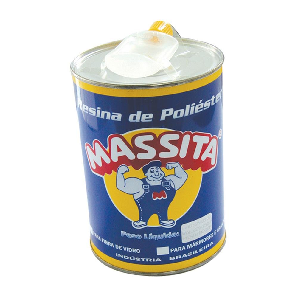 Resina Fibra Vidro Poliester 4X800g
