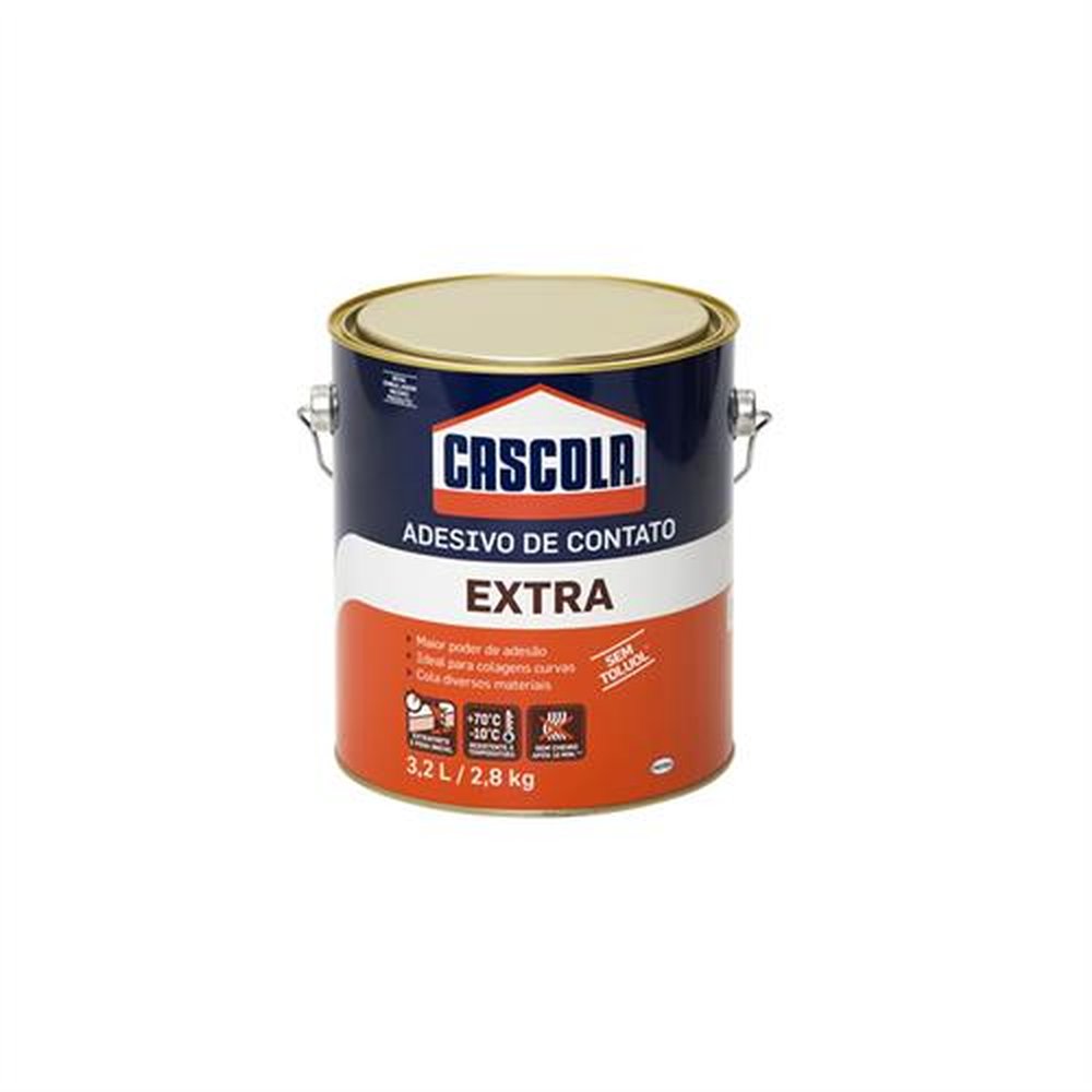 Cola Contato 2,8Kg Galão Extra S/Toluol Cascola