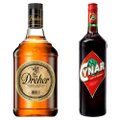 Conhaque Dreher 900ml - Embalagem com 12 Unidades + Aperitivo Cynar 900ml - Embalagem com 3 Unidades