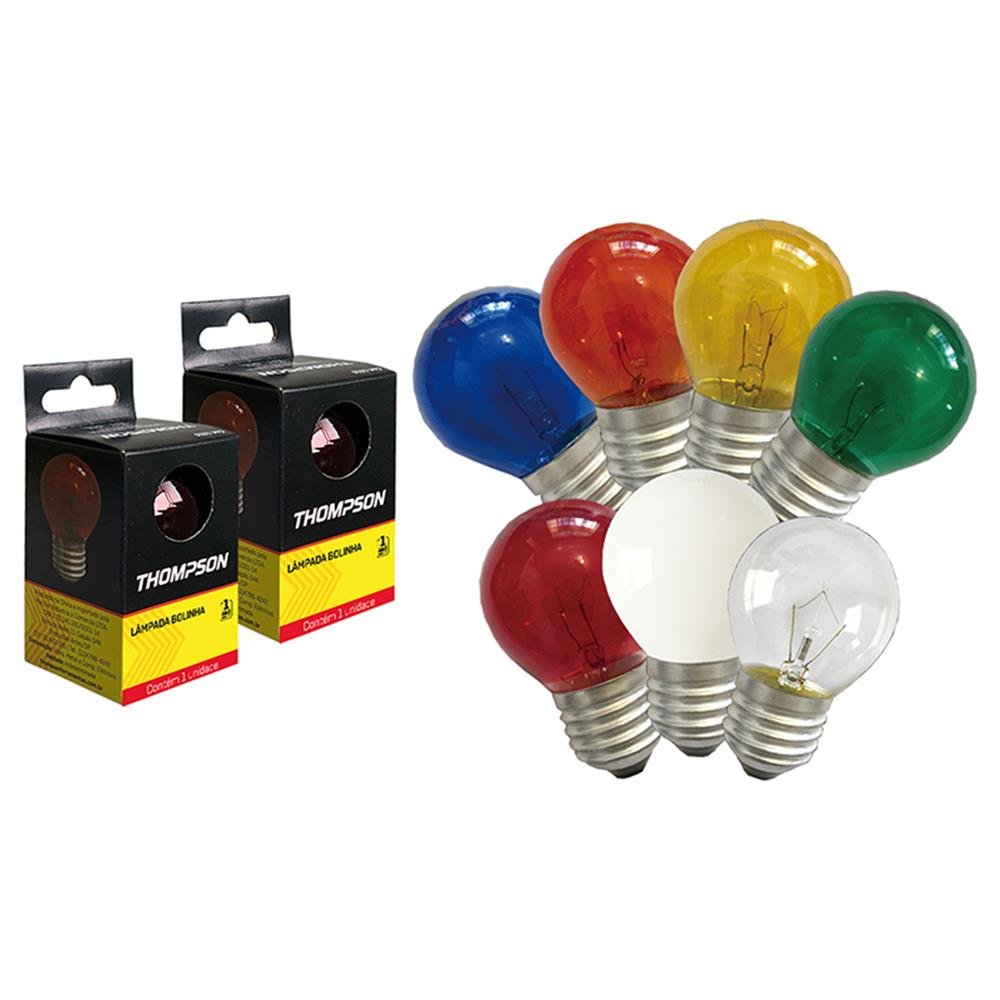Lampada Bolinha 15X220 Sortida Thompson C10