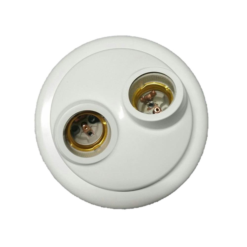 Plafon Pp Duplo Branco 100W Enerlux E27