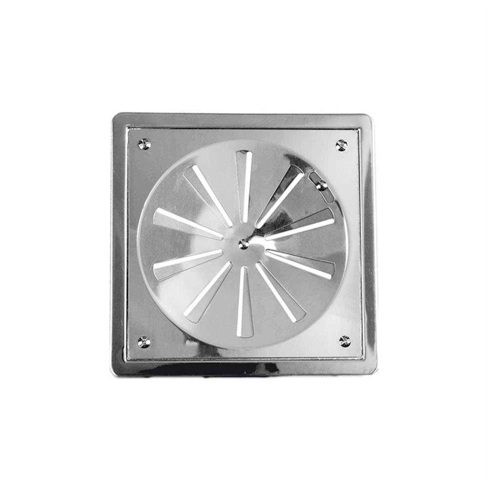Grelha Quadrada Rotativa Inox C/Caixilho 10 Tigre