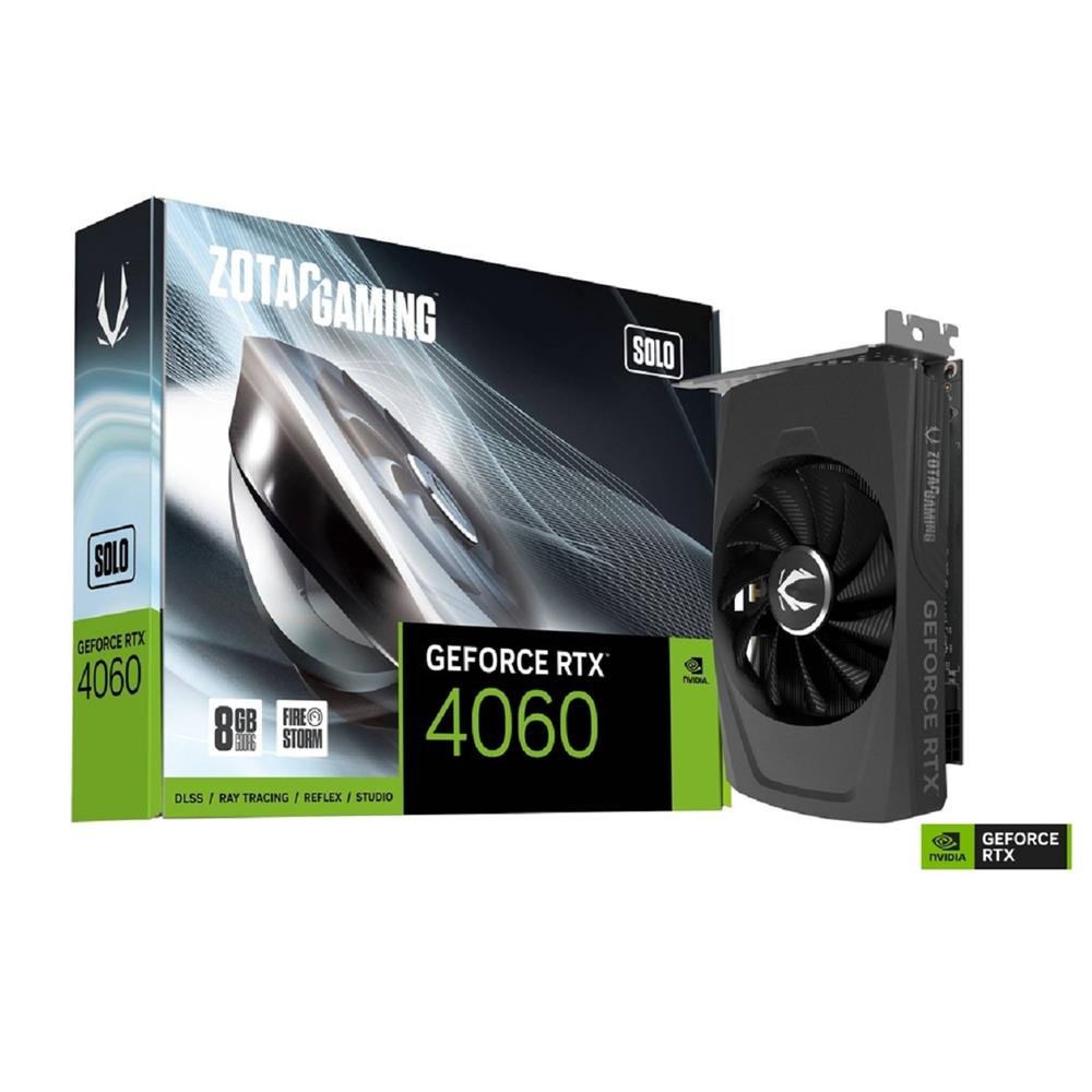 Placa de Video Zotac GeForce RTX 4060 Gaming Solo 8GB GDDR6