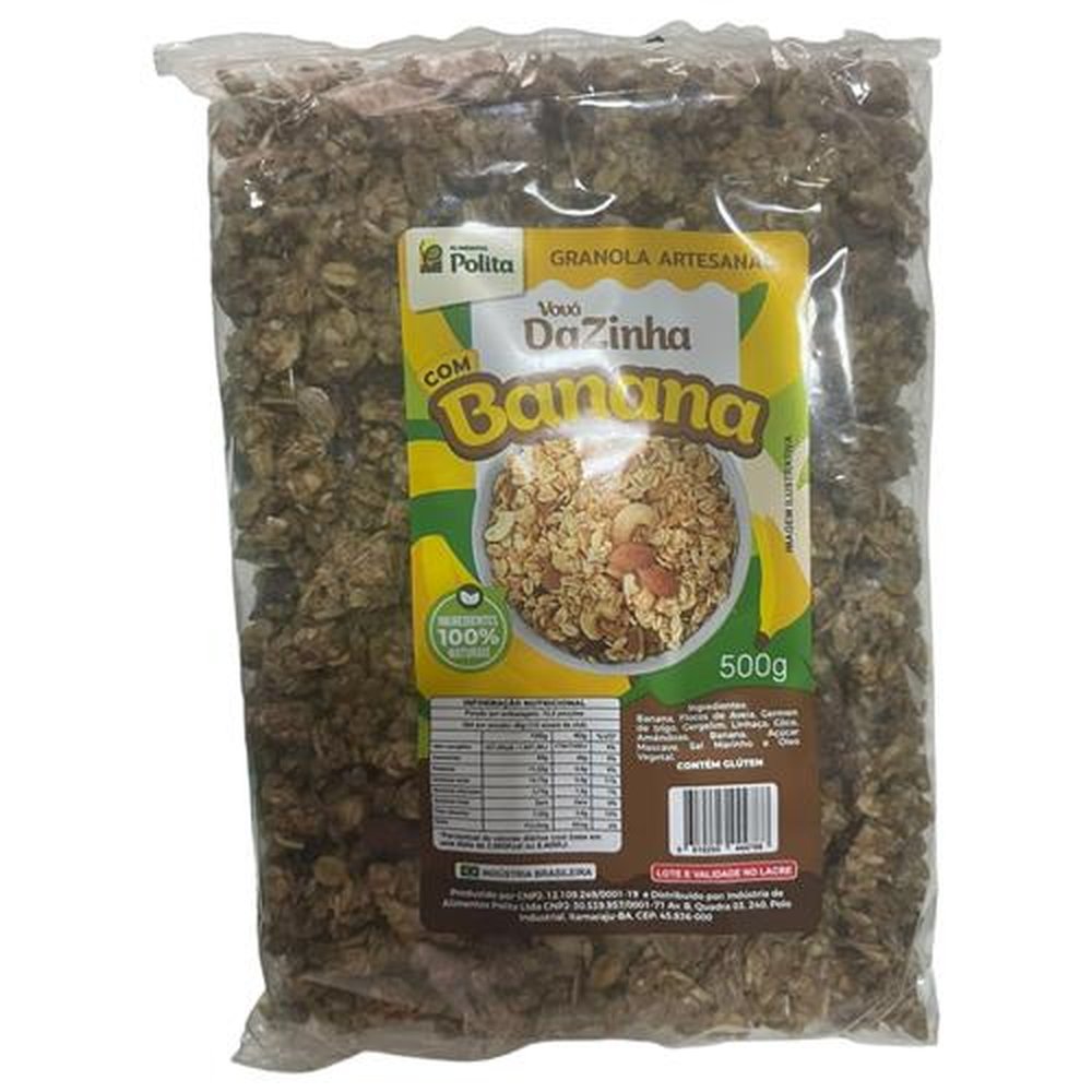 Granola Vovó DaZinha - com Banana 500g