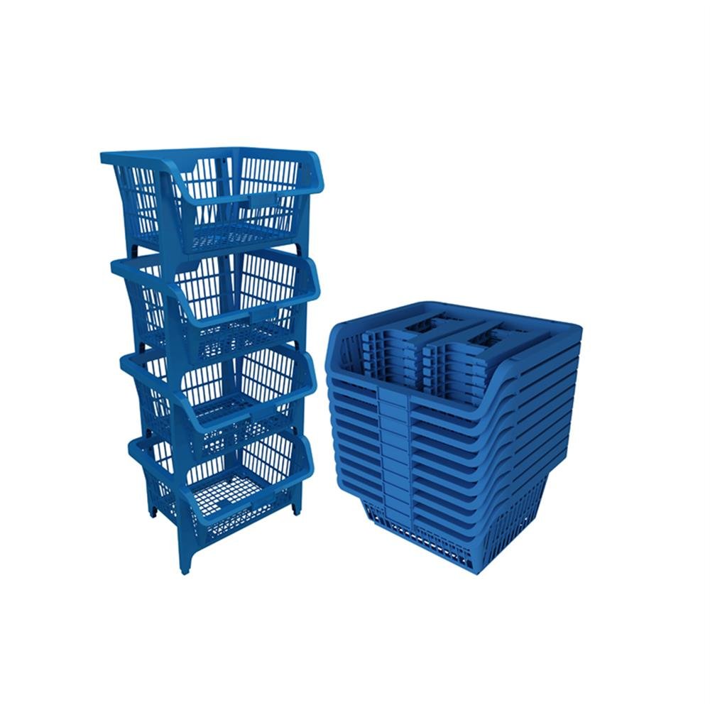 Guarda Tudo Empilhavel Grande Azul 28X57x42 C10
