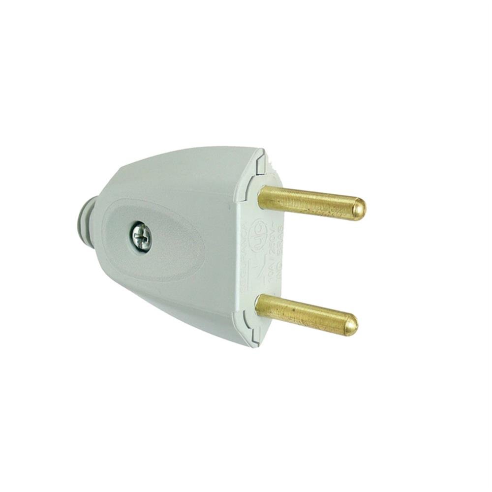 Pino Macho 2P 10A Branco 2847 Garra En