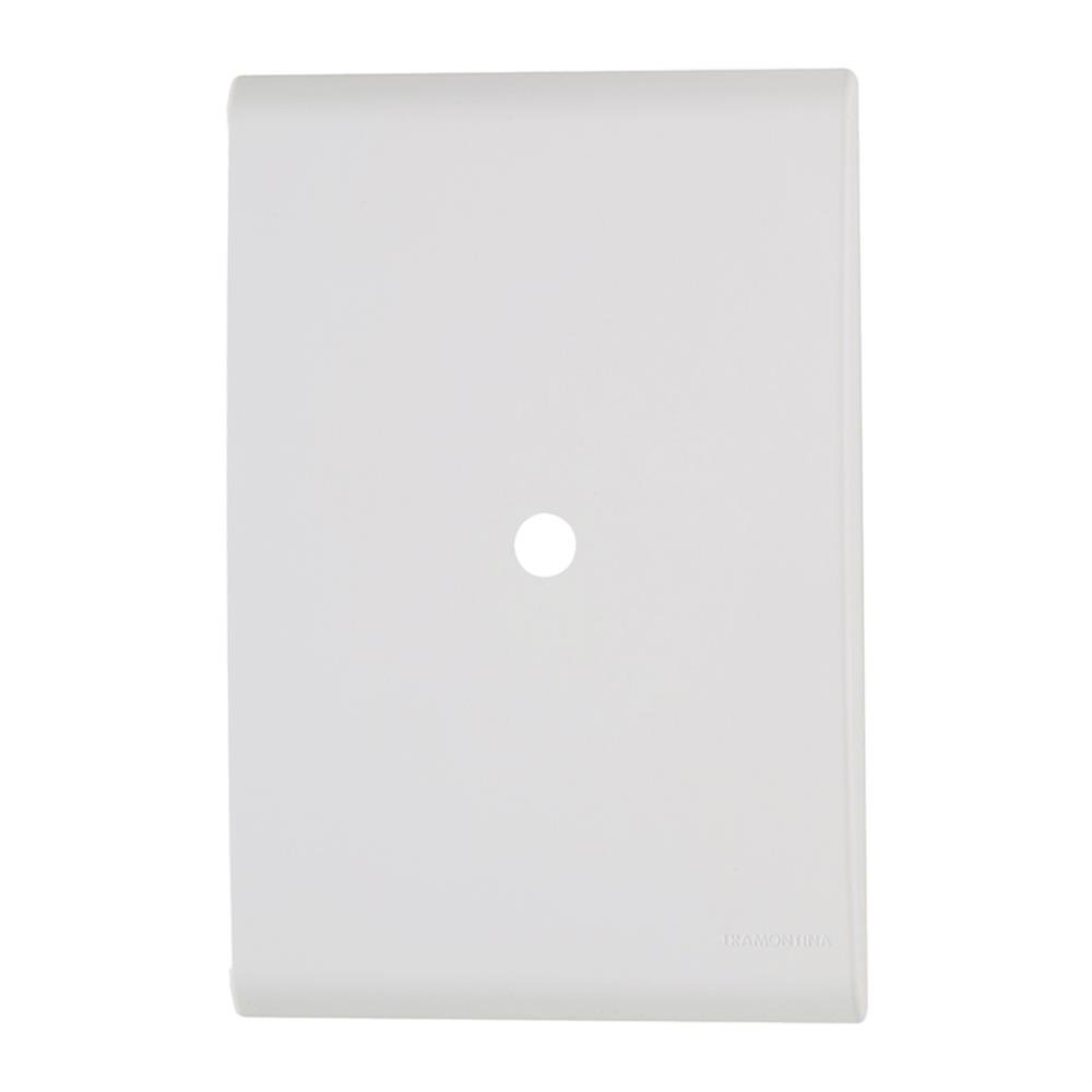 Placa 2X4 Furo Central Branca Liz Tramontina