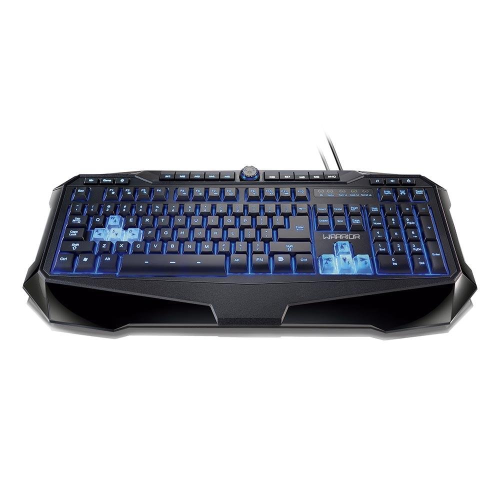 Teclado Gamer Warrior Dalek Com Teclas Macro LED - TC167