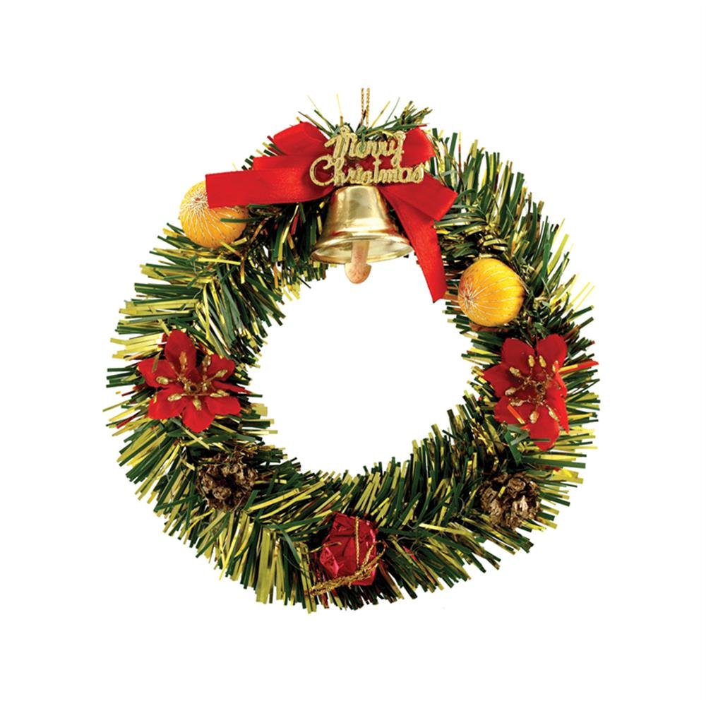Enfeite Natal Mini Guirlanda 16Cm C6