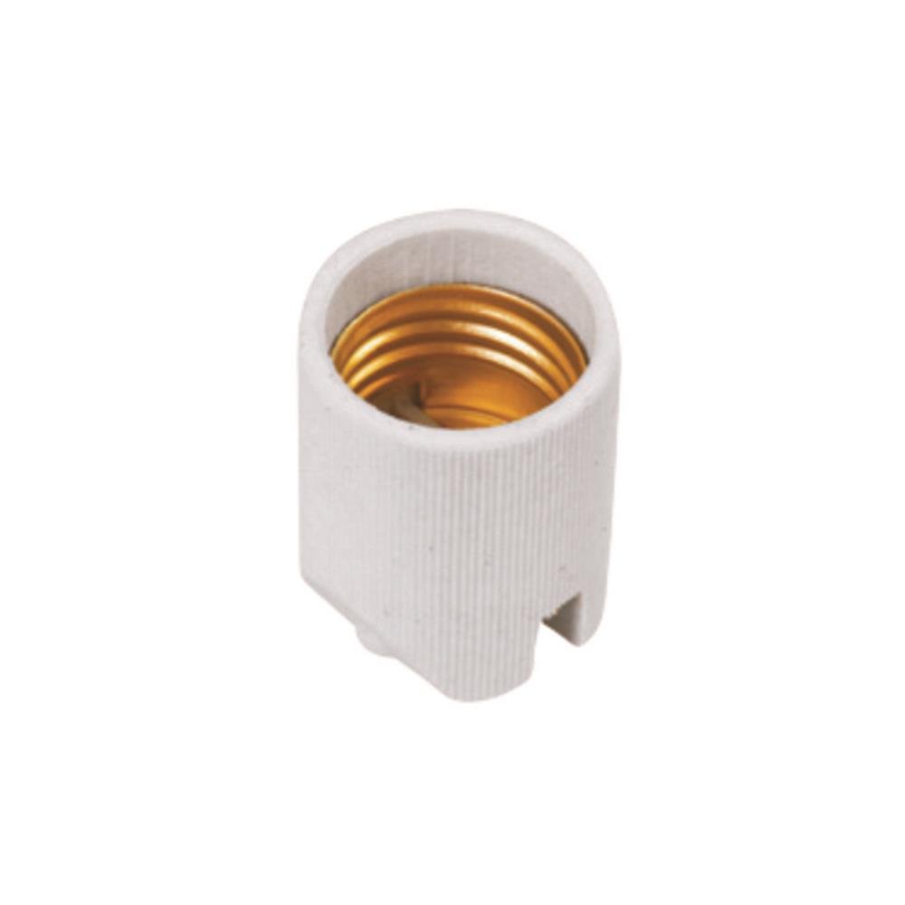 Soquete Porcelana E27 Branco Fx10 Rino C25