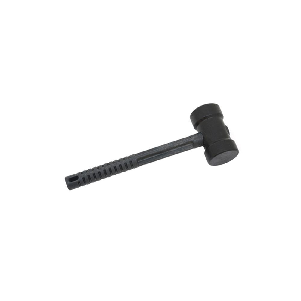 Martelo Borracha com Cabo Plastico Pt 60mm Roma