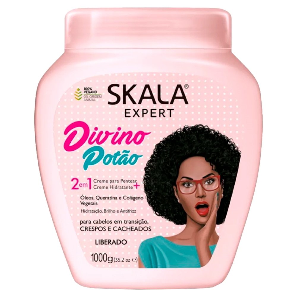 Kit Skala 6 Cremes Hidratante 1 kg + 4 Shampoo+Condicionador 325ml + 3 Shampoo 2 em 1 325ml + 3 Shampoo Babosa 325ml