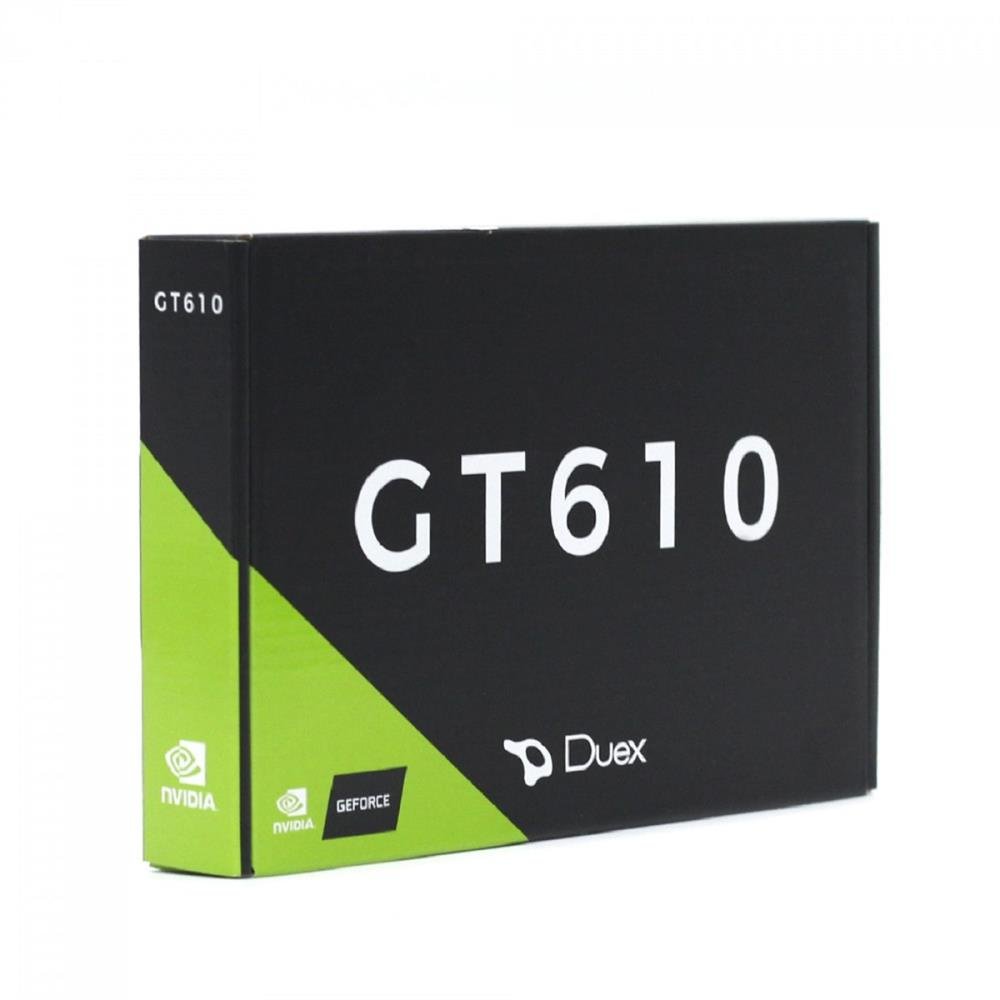 Placa de Video Duex NVIDIA GT610 2GB 64Bit GDDR3 DirectX 11