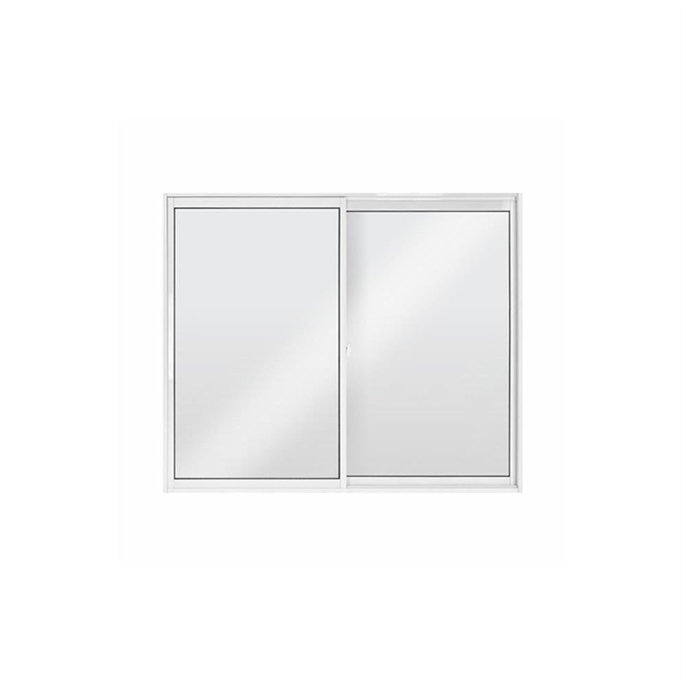 Janela Aluminio 2 Folhas Vidro Liso 1,0 A X1,0 Branco Esquadromil