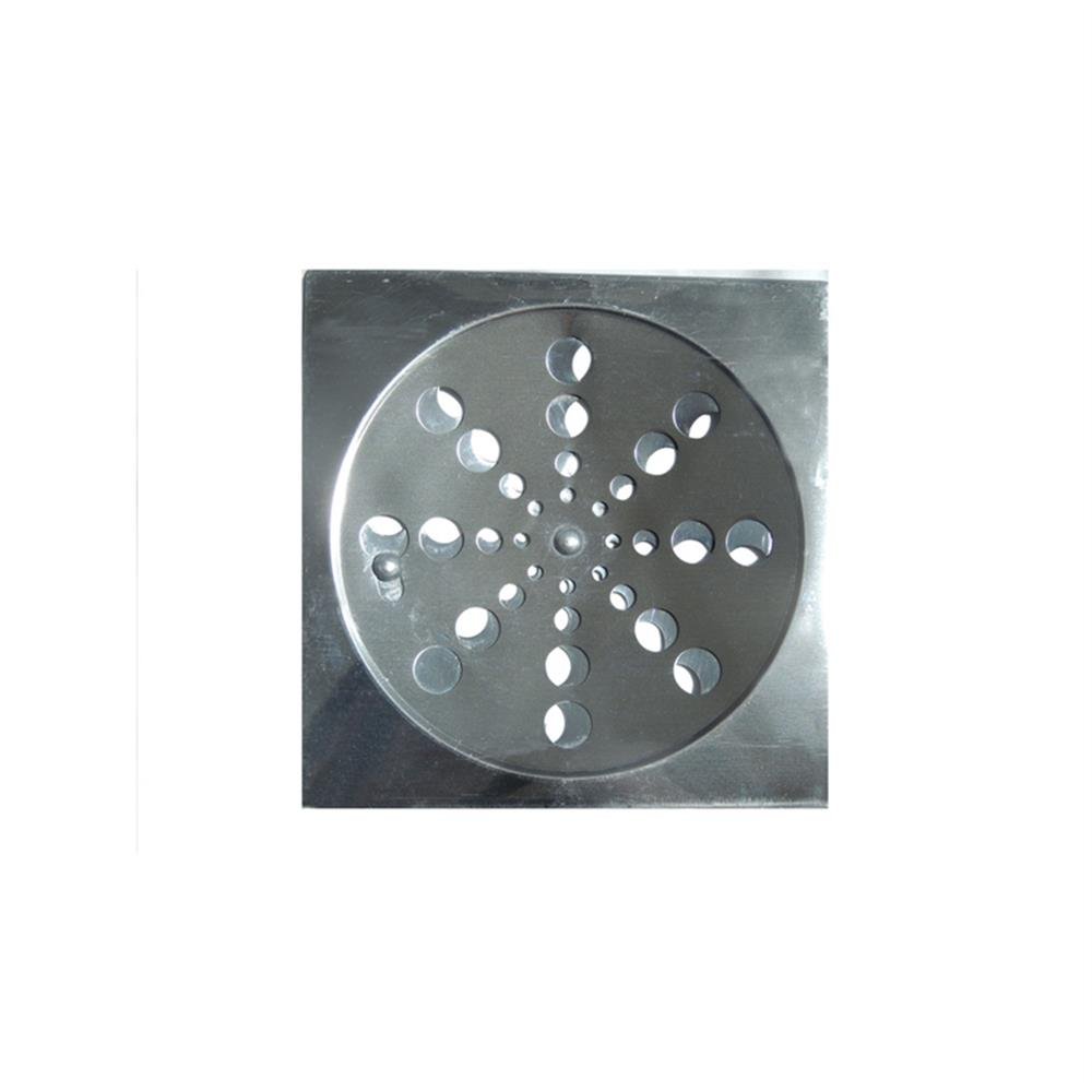 Grelha Quadrada Inox 15X15 sem Caixa Overtime