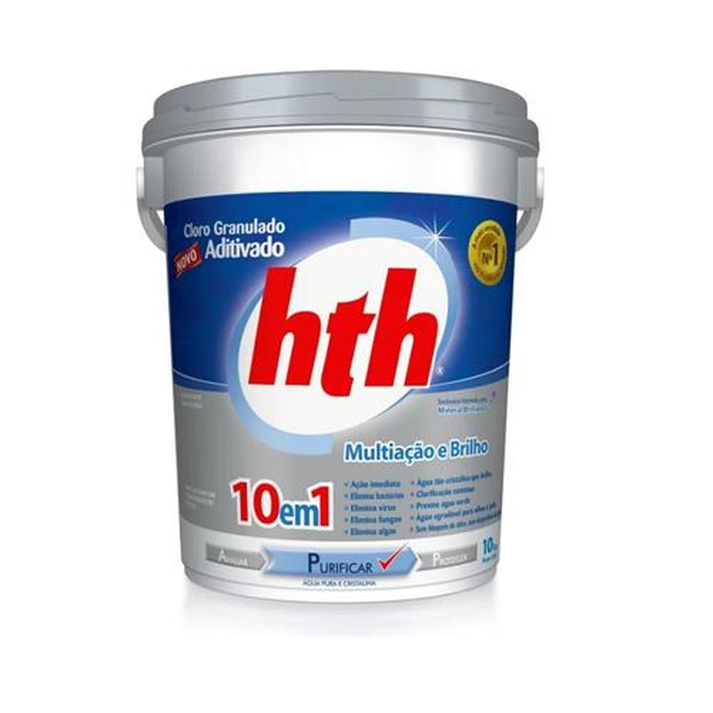 Cloro Granulado 10KG HTH 10 em 1.