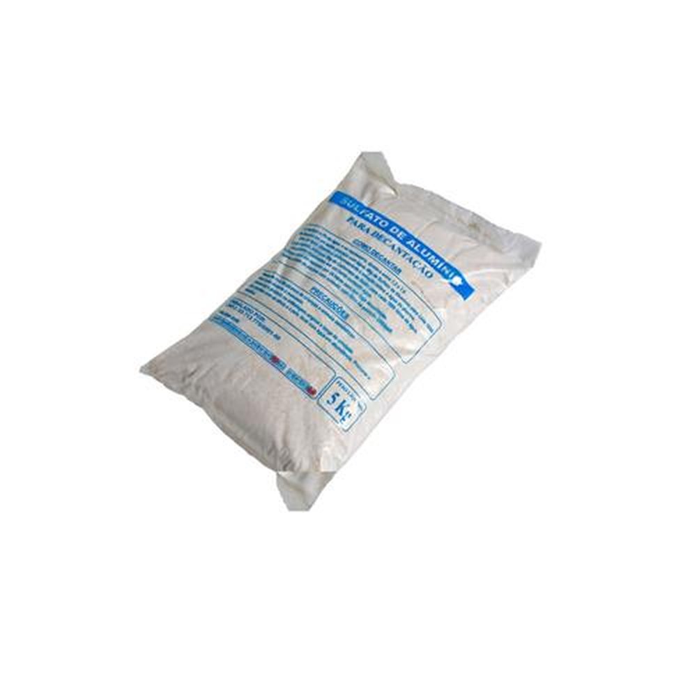 Sulfato De Alumínio 5Kg Mil Química.