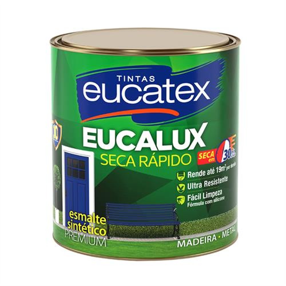 Esmalte 1/4X6 Eucalux Tinta Ceramica