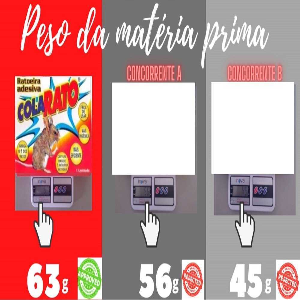 Ratoeira Adesiva Cola Rato Caixa 20 Unidades - Chalesco