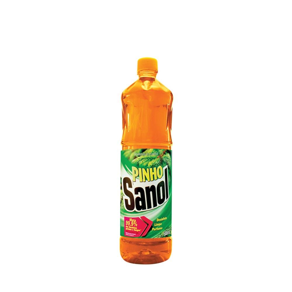 Desinfetante 500Ml Pinho Tradicional Sanol