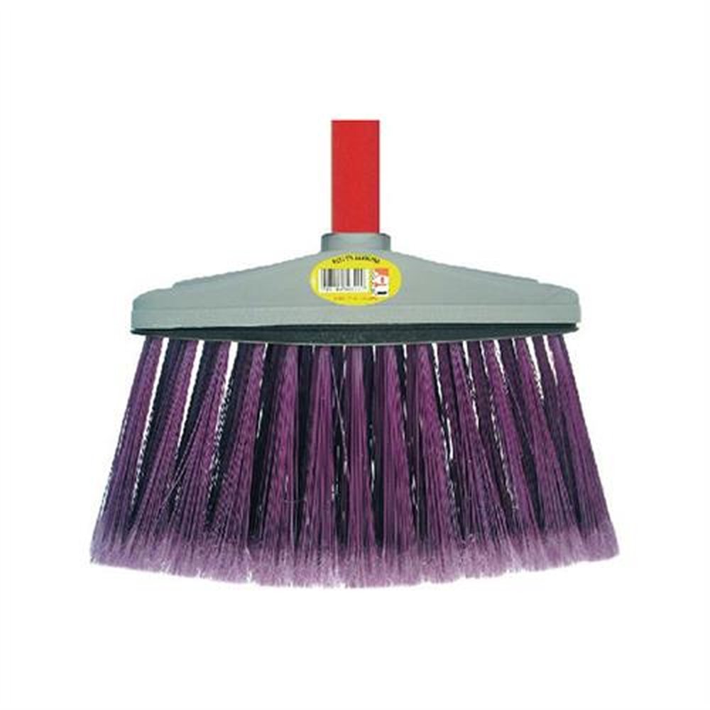 Vassoura Nylon C/Cabo Guirado Me Leva 20Cm