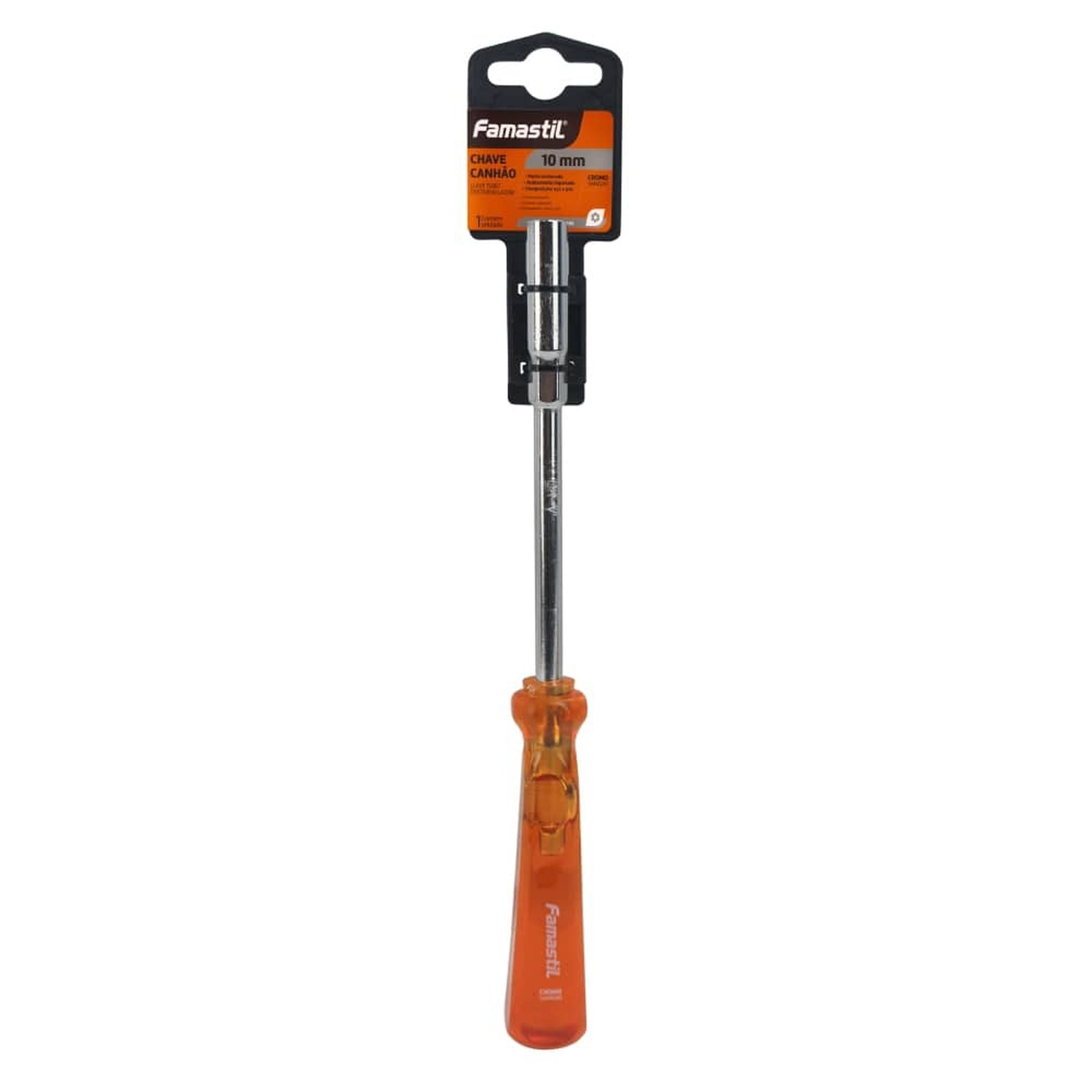 Chave Canhão Famastil Cromo Vanadio 10mm