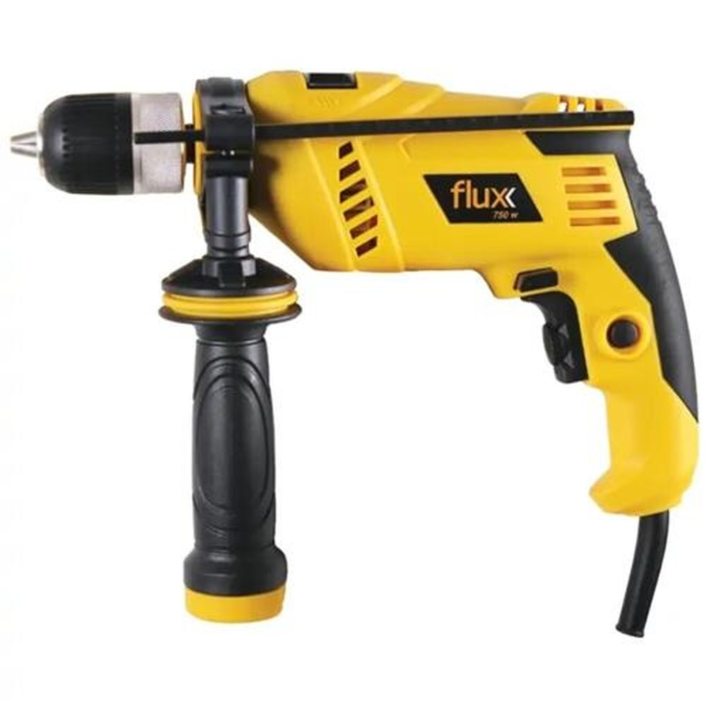 Furadeira 750W Com Mandril De 1/2" Flux